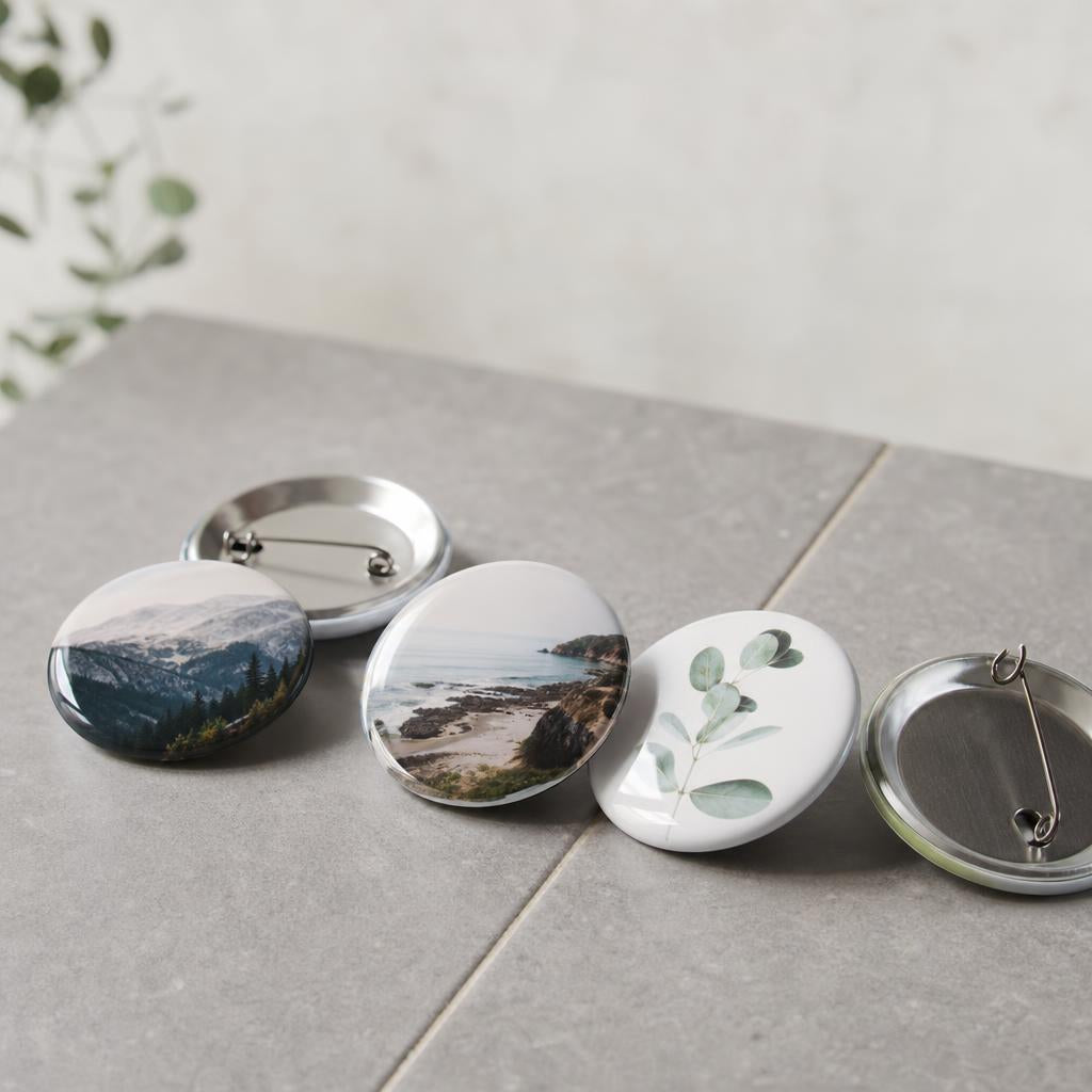 Custom Photo Button Pin - 2.25" Round